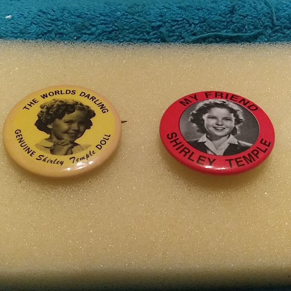 2-Shirley Temple Buttons